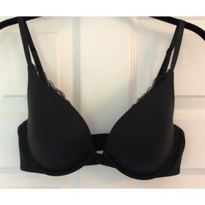 TRUE (and co) Madison Lace Plunge Bra 34C